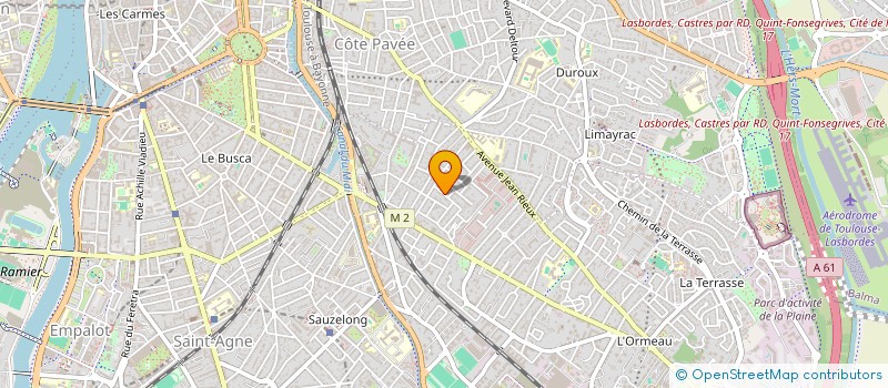 localisation de l'entreprise MONSIEUR ALEXIS PONSAR à TOULOUSE