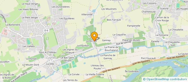 localisation de l'entreprise MONSIEUR ALEXIS POUSSIN  VALLERES