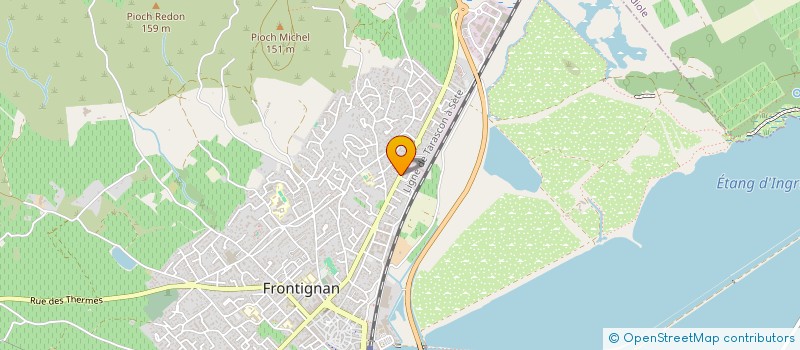 localisation de l'entreprise MONSIEUR ALEXIS POUZOULET  VIC-LA-GARDIOLE