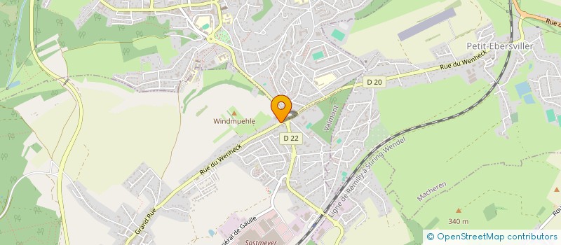 localisation de l'entreprise MONSIEUR ALEXIS PREMTHAI  VALMONT