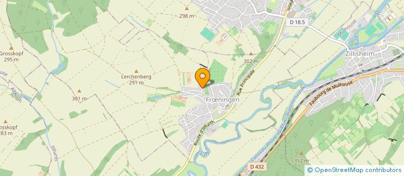 localisation de l'entreprise MONSIEUR ALEXIS PREZIOSO  FRNINGEN