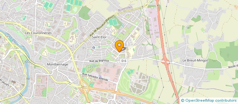 localisation de l'entreprise MONSIEUR ALEXIS PRZEPLATA à POITIERS