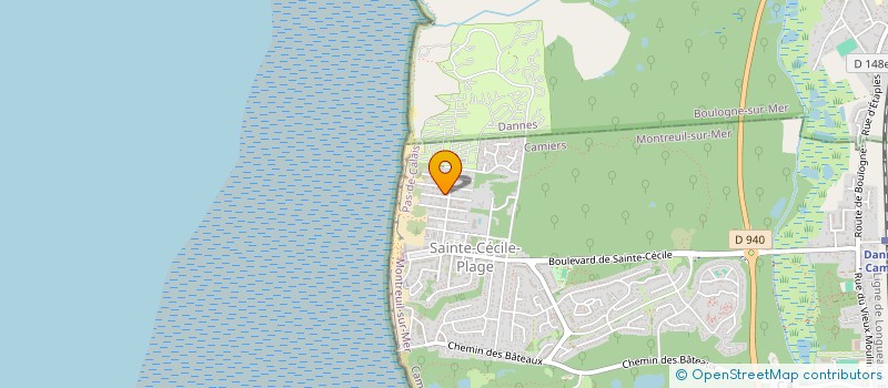 localisation de l'entreprise MONSIEUR ALEXIS PTASZYNSKI  CAMIERS