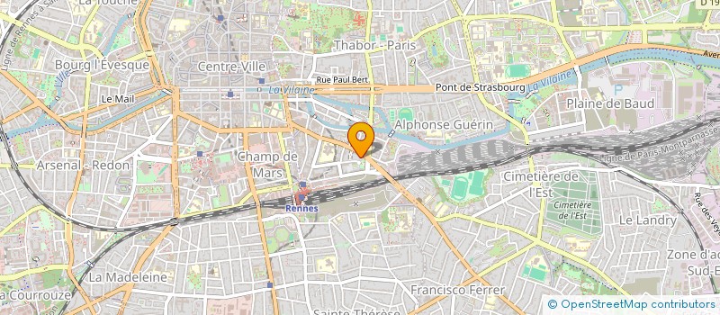 localisation de l'entreprise MONSIEUR ALEXIS QUENAULT  RENNES