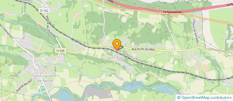 localisation de l'entreprise MONSIEUR ALEXIS RAIDO  SARRANCOLIN