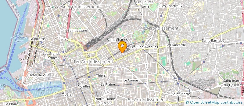localisation de l'entreprise MONSIEUR ALEXIS RAMA à MARSEILLE