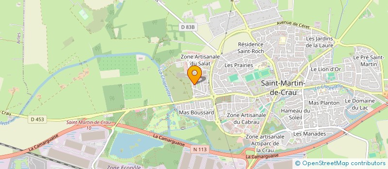 localisation de l'entreprise MONSIEUR ALEXIS RANDON à SAINT-MARTIN-DE-CRAU