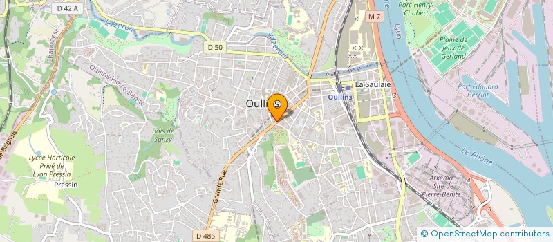 localisation de l'entreprise MONSIEUR ALEXIS RAPET  OULLINS-PIERRE-BENITE