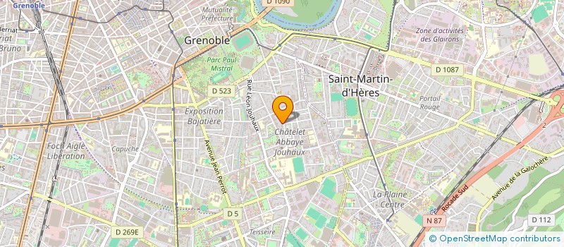 localisation de l'entreprise MONSIEUR ALEXIS RAPHIN à GRENOBLE