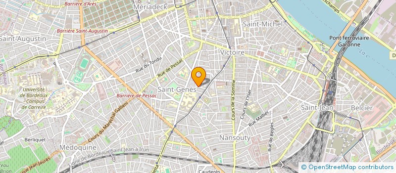 localisation de l'entreprise MONSIEUR ALEXIS RAVANEL  BORDEAUX