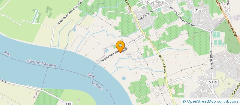 localisation de l'entreprise MONSIEUR ALEXIS RAYMOND  SAINT-ANDRE-DE-CUBZAC