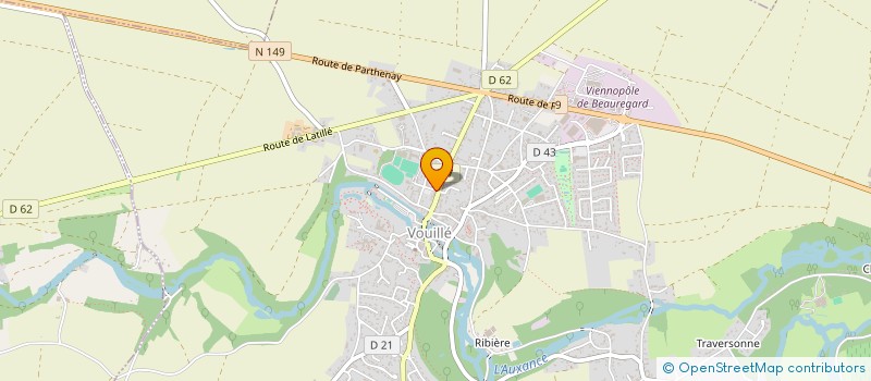 localisation de l'entreprise MONSIEUR ALEXIS REAULT  CHIRE-EN-MONTREUIL