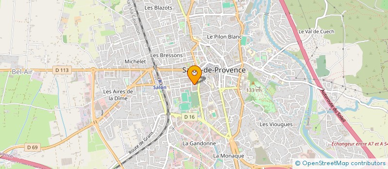 localisation de l'entreprise MONSIEUR ALEXIS REDON  SALON-DE-PROVENCE