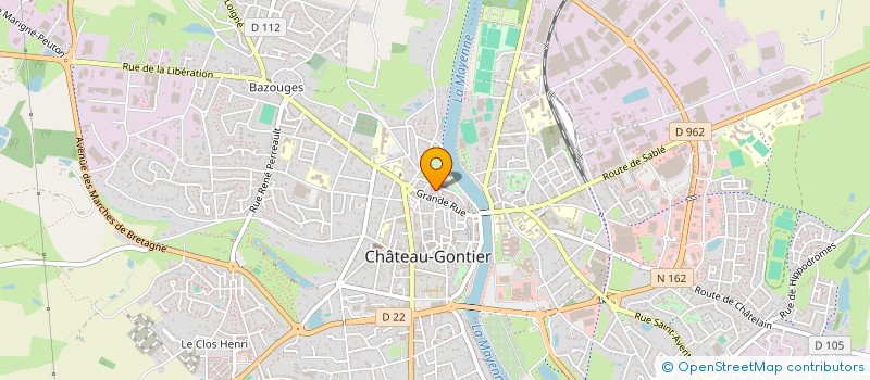 localisation de l'entreprise MONSIEUR ALEXIS REGUIGNE à CHATEAU-GONTIER-SUR-MAYENNE