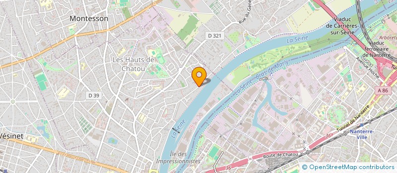 localisation de l'entreprise MONSIEUR ALEXIS RENARD  CHATOU