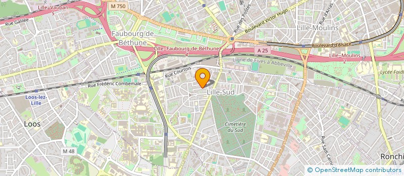 localisation de l'entreprise MONSIEUR ALEXIS RENARD à LILLE