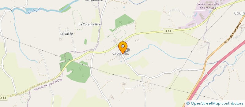 localisation de l'entreprise MONSIEUR ALEXIS RENARD à CROISILLES