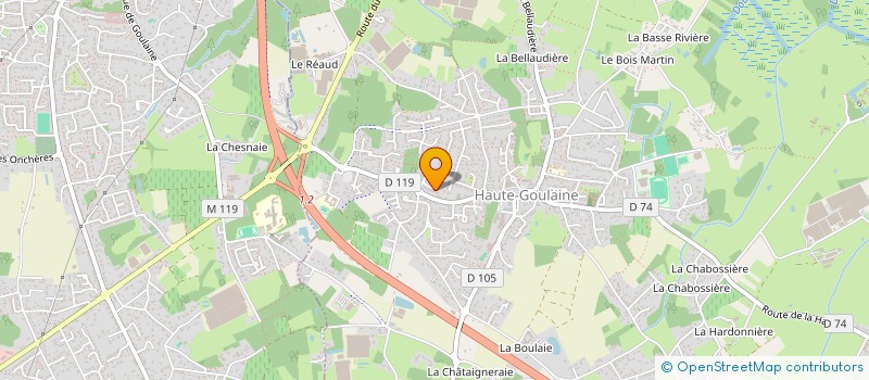 localisation de l'entreprise MONSIEUR ALEXIS RETAILLEAU  HAUTE-GOULAINE