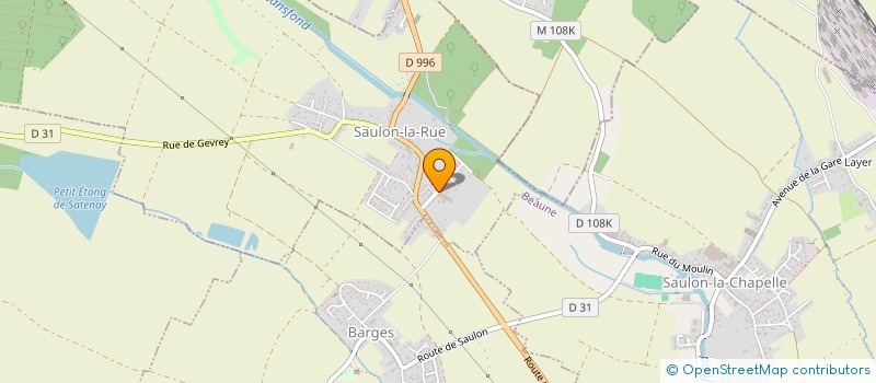 localisation de l'entreprise MONSIEUR ALEXIS RETHORE  SAVOUGES