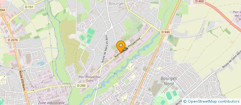 localisation de l'entreprise MONSIEUR ALEXIS RETHORET  BOURGES