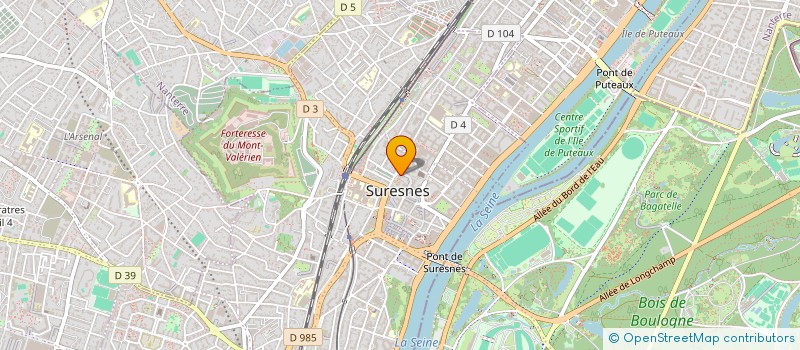localisation de l'entreprise MONSIEUR ALEXIS REZGUI à SURESNES
