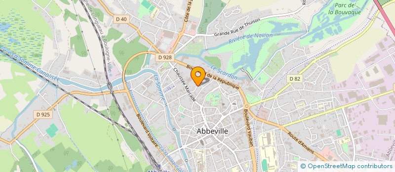 localisation de l'entreprise MONSIEUR ALEXIS REZZOUK à ABBEVILLE