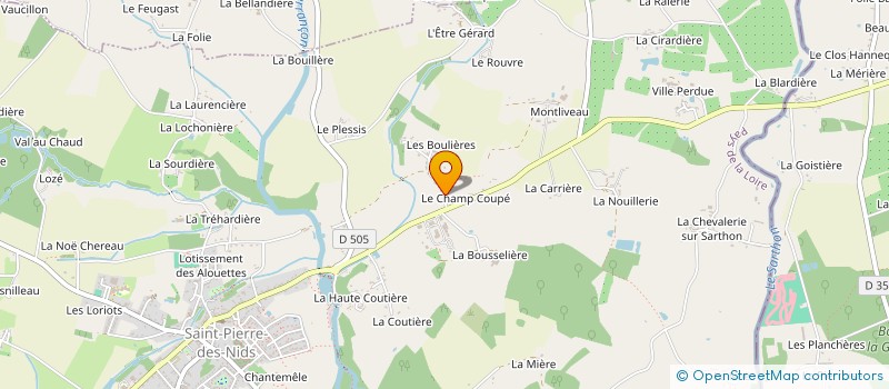 localisation de l'entreprise MONSIEUR ALEXIS RICHARD  SAINT-PIERRE-DES-NIDS