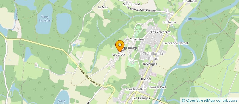 localisation de l'entreprise MONSIEUR ALEXIS RIGOLLET à CHATILLON-LA-PALUD