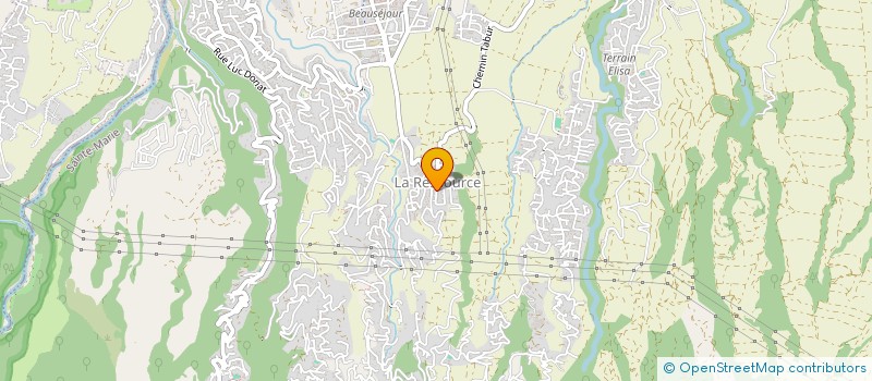 localisation de l'entreprise MONSIEUR ALEXIS ROBERT  SAINTE-MARIE