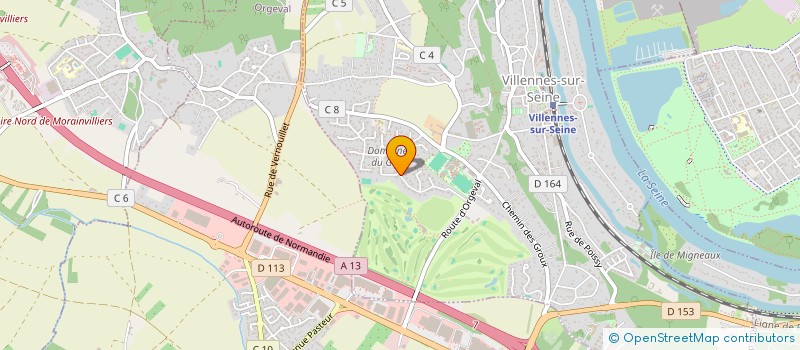 localisation de l'entreprise MONSIEUR ALEXIS RODRIGUES  VILLENNES-SUR-SEINE