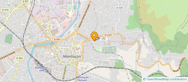 localisation de l'entreprise MONSIEUR ALEXIS RODRIGUES à MONTLUCON