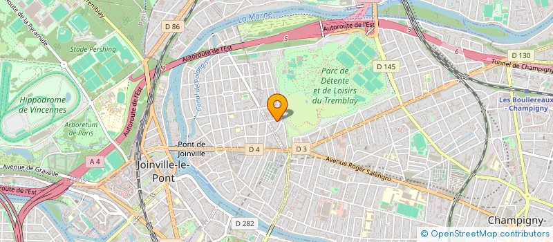 localisation de l'entreprise MONSIEUR ALEXIS RODRIGUES à CHAMPIGNY-SUR-MARNE