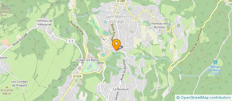 localisation de l'entreprise MONSIEUR ALEXIS RODRIGUEZ à SAINT-MARTIN-D'URIAGE