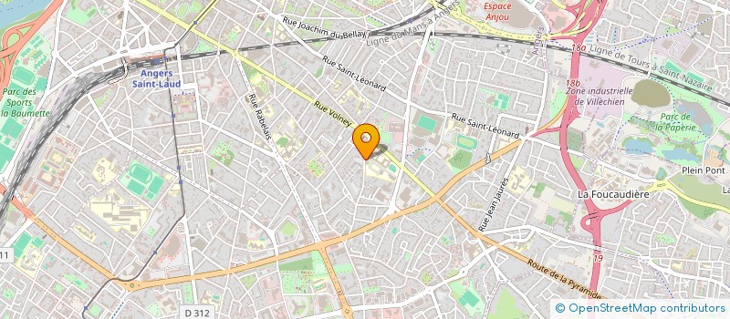 localisation de l'entreprise MONSIEUR ALEXIS ROGER à ANGERS