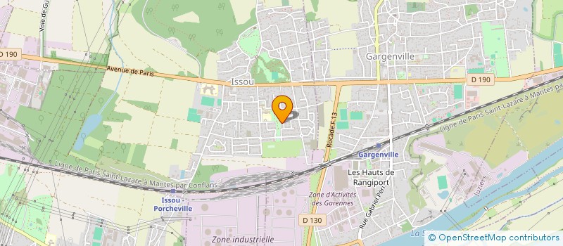 localisation de l'entreprise MONSIEUR ALEXIS ROPPERT  ISSOU