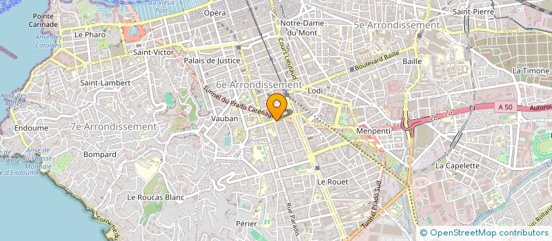 localisation de l'entreprise MONSIEUR ALEXIS ROSENFELD à MARSEILLE