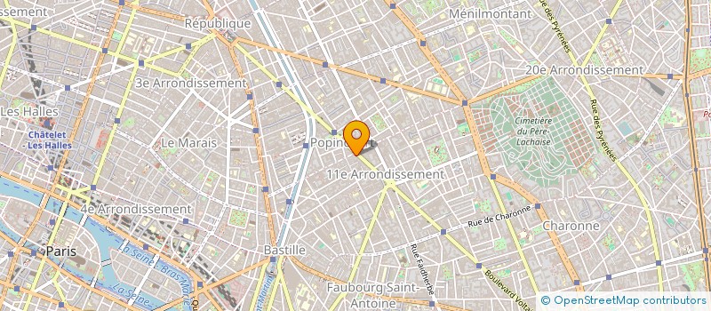 localisation de l'entreprise MONSIEUR ALEXIS ROSSI  PARIS