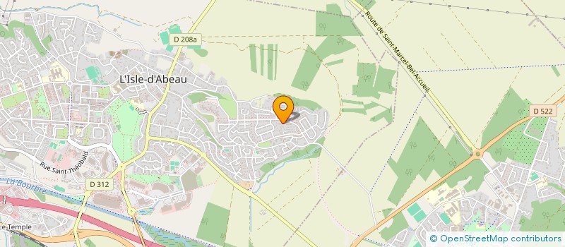 localisation de l'entreprise MONSIEUR ALEXIS ROUDON  L'ISLE-D'ABEAU