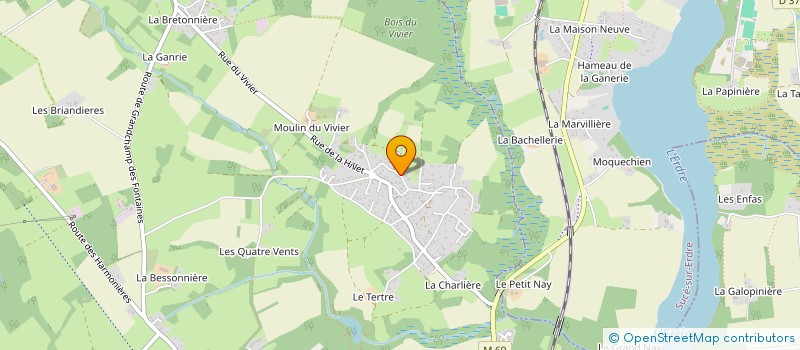 localisation de l'entreprise MONSIEUR ALEXIS ROUILLARD  LA CHAPELLE-SUR-ERDRE