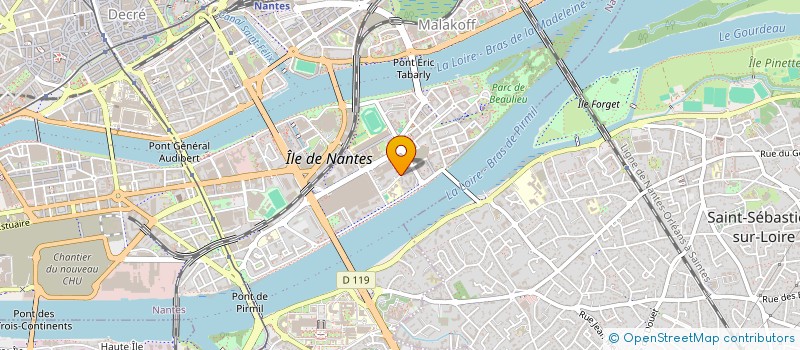 localisation de l'entreprise MONSIEUR ALEXIS ROUSSEAU à NANTES