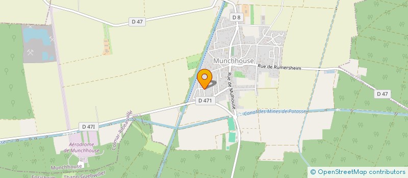 localisation de l'entreprise MONSIEUR ALEXIS ROUSSELOT  MUNCHHOUSE