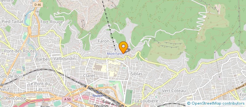 localisation de l'entreprise MONSIEUR ALEXIS ROUSSELOT  TOULON