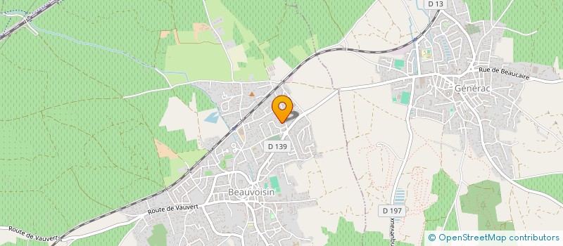 localisation de l'entreprise MONSIEUR ALEXIS ROUVIN  BEAUVOISIN