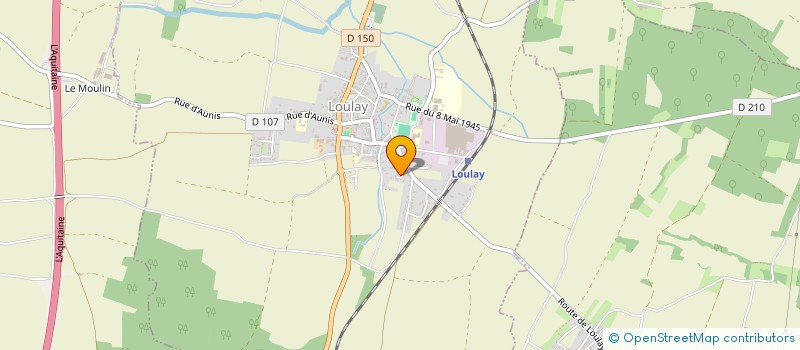 localisation de l'entreprise MONSIEUR ALEXIS ROY  LOULAY