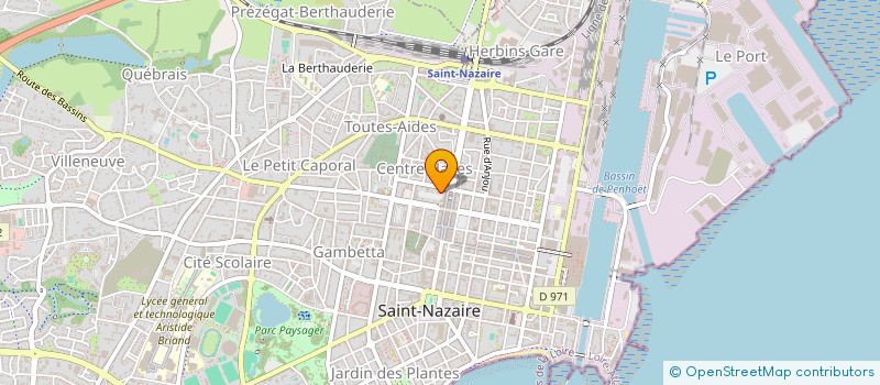 localisation de l'entreprise MONSIEUR ALEXIS ROY  SAINT-NAZAIRE