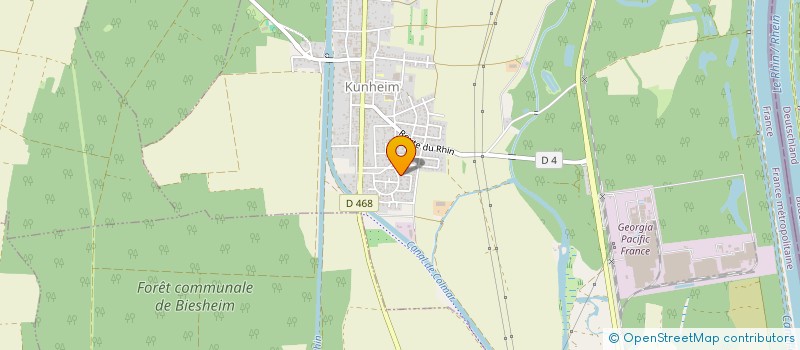 localisation de l'entreprise MONSIEUR ALEXIS ROYER  KUNHEIM