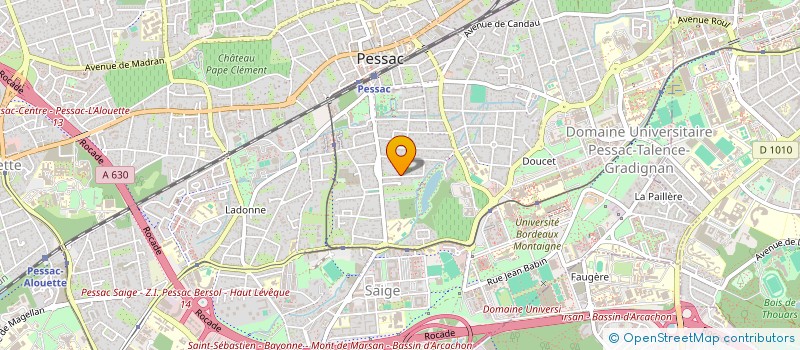localisation de l'entreprise MONSIEUR ALEXIS RUIZ DE SOUSA à PESSAC