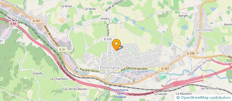 localisation de l'entreprise MONSIEUR ALEXIS RUIZ ESCUDERO  VINDRY-SUR-TURDINE