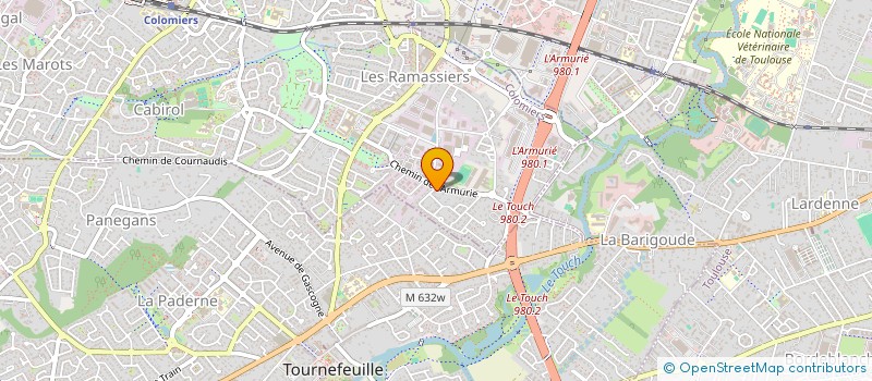 localisation de l'entreprise MONSIEUR ALEXIS SABALOT à COLOMIERS
