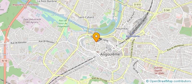 localisation de l'entreprise MONSIEUR ALEXIS SAINT AUGUSTIN à ANGOULEME